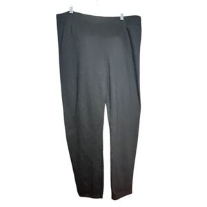 Hanes EcoSmart Black Sweatpants Men’s Sz L Pull-On Fleece Jogger Pants Pre-owned